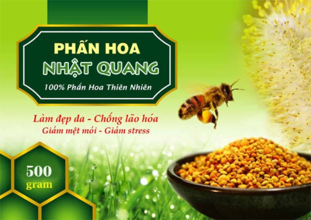 Phấn hoa - Trại Ong Nhật Quang